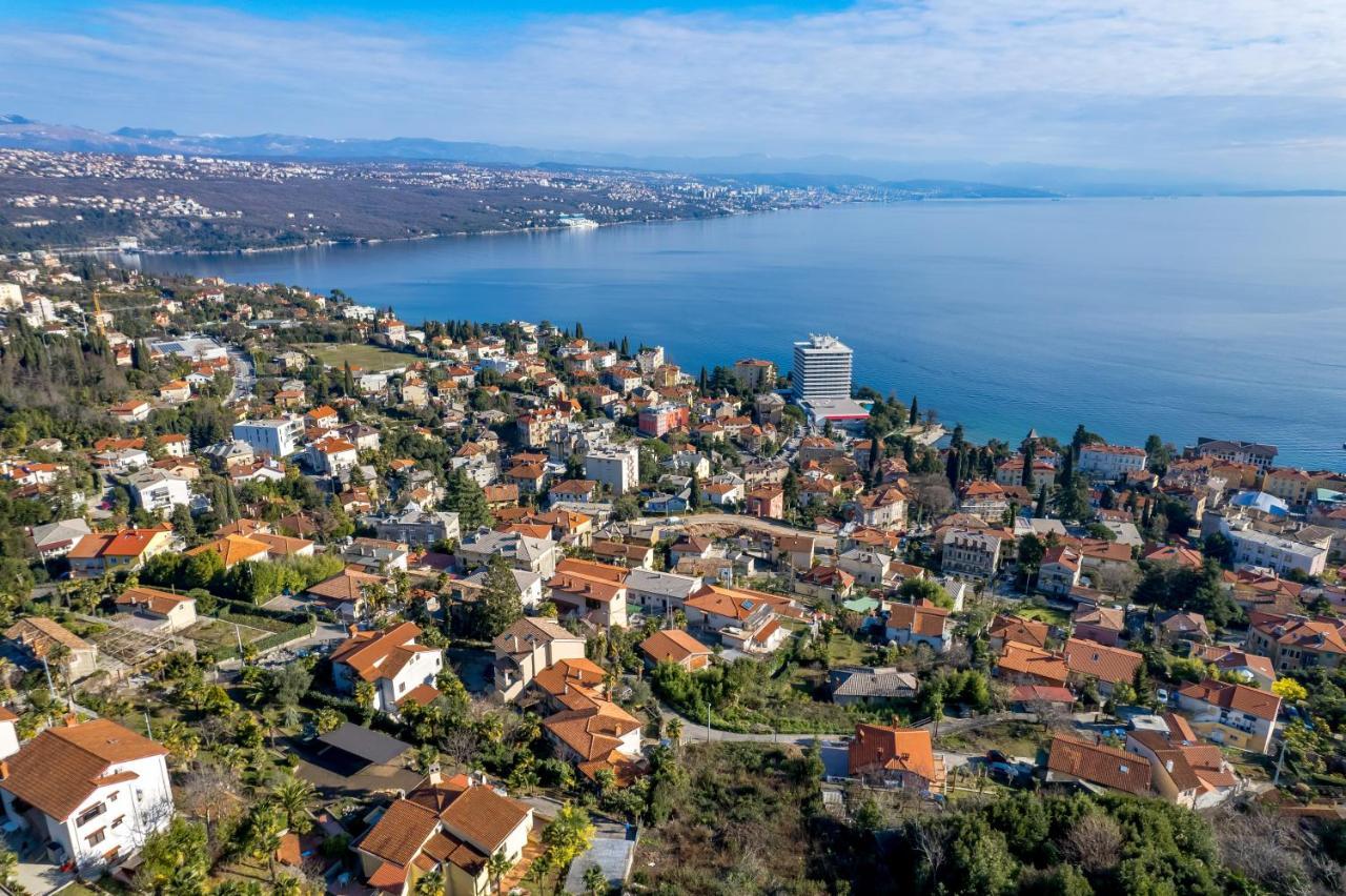 Kvarner Bay View Apartments Opatija Dış mekan fotoğraf