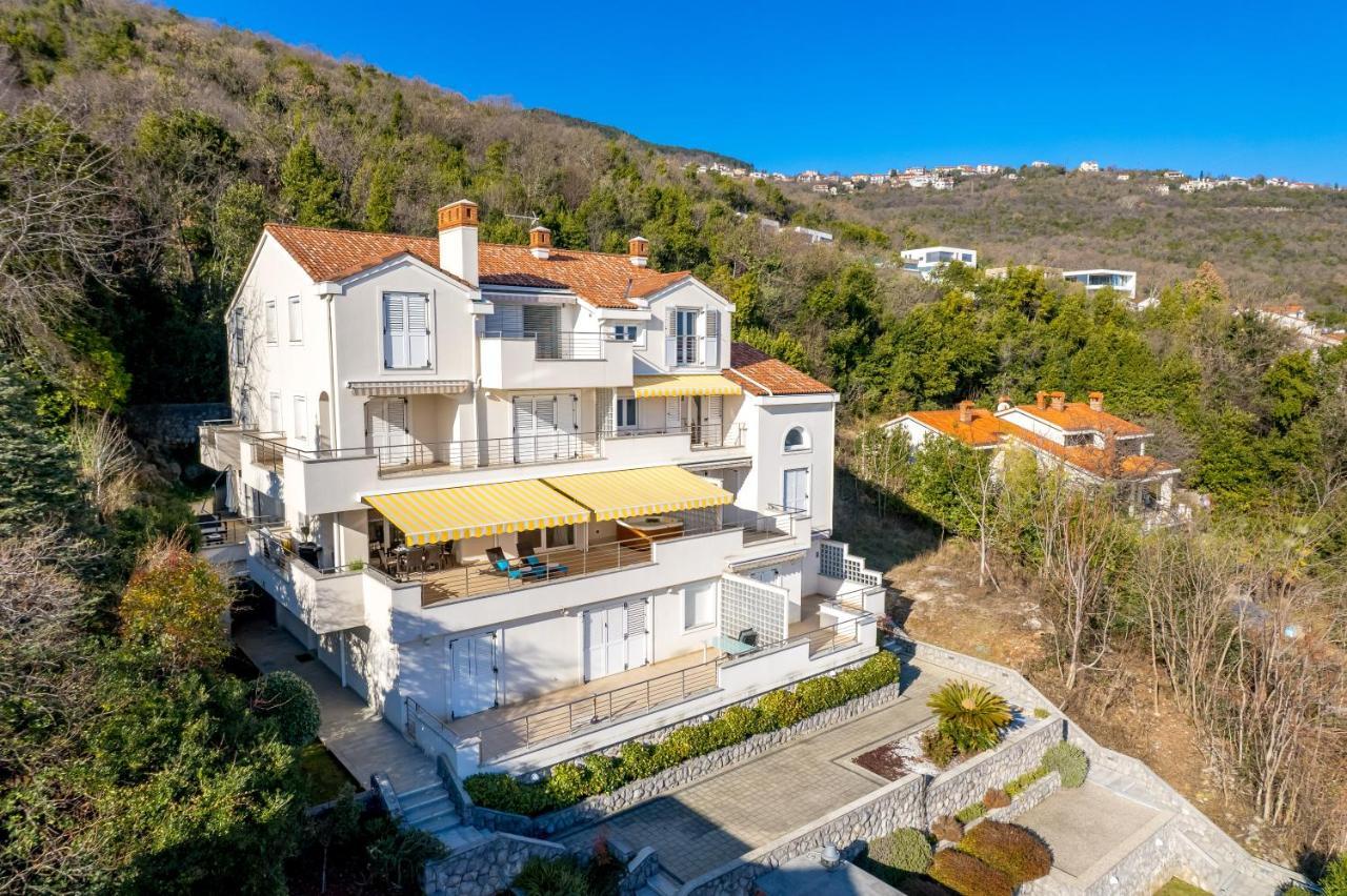 Kvarner Bay View Apartments Opatija Dış mekan fotoğraf