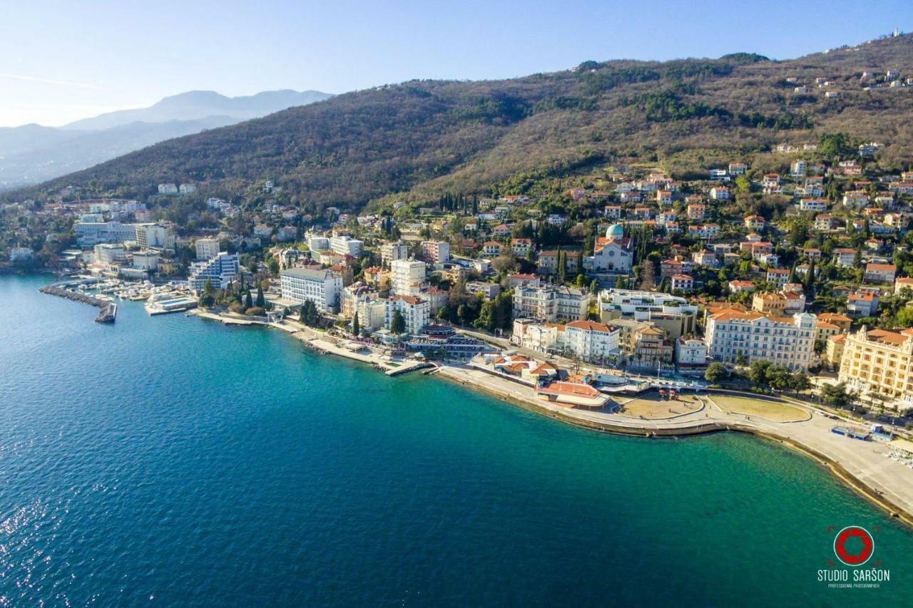 Kvarner Bay View Apartments Opatija Dış mekan fotoğraf